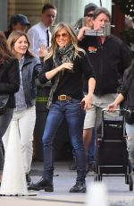 JENNIFER ANISTON Leaves Her New Apple Show in Century City 04/10/2019