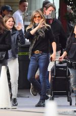 JENNIFER ANISTON Leaves Her New Apple Show in Century City 04/10/2019