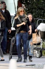 JENNIFER ANISTON Leaves Her New Apple Show in Century City 04/10/2019