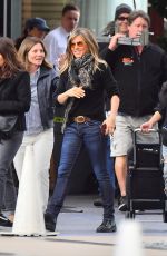 JENNIFER ANISTON Leaves Her New Apple Show in Century City 04/10/2019