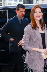 JENNIFER CARPENTER Out and About in New York 04/09/2019
