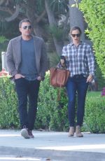 JENNIFER GARNER and Ben Affleck Out in Brentwood 04/09/2019
