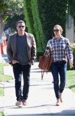 JENNIFER GARNER and Ben Affleck Out in Brentwood 04/09/2019