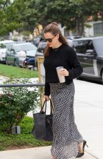 JENNIFER GARNER Arrives at a Church in Palisaded 04/28/2019