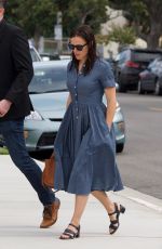 JENNIFER GARNER Heading to a Church in Brentwood 04/07/2019
