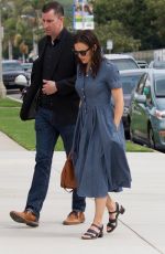 JENNIFER GARNER Heading to a Church in Brentwood 04/07/2019