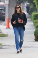 JENNIFER GARNER in Denim Out in Brentwood 04/24/2019