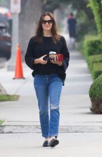 JENNIFER GARNER in Denim Out in Brentwood 04/24/2019