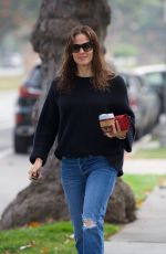 JENNIFER GARNER in Denim Out in Brentwood 04/24/2019