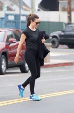 JENNIFER GARNER Leaves a Gym in Brentwood 04/27/2019