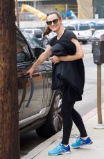 JENNIFER GARNER Leaves a Gym in Brentwood 04/27/2019