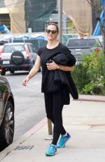 JENNIFER GARNER Leaves a Gym in Brentwood 04/27/2019