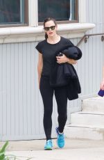 JENNIFER GARNER Leaves a Gym in Brentwood 04/27/2019