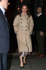 JENNIFER GARNER Night Out in New York 04/11/2019