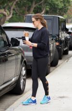 JENNIFER GARNER Out for Coffee in Brentwood 04/20/2019