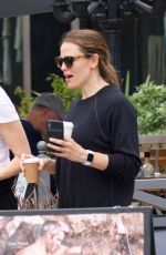 JENNIFER GARNER Out for Coffee in Brentwood 04/20/2019