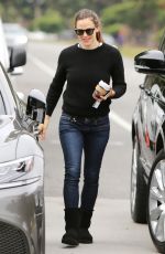 JENNIFER GARNER Out for Morning Coffee in Santa Monica 04/15/2019