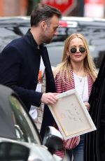 JENNIFER LAWRENCE and Cooke Maroney Out for Lunch in New York 04/29/2019