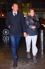 JENNIFER LOPEZ and Alex Rodriguez Out for Dinner in New York 04/27/2019