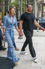 JENNIFER LOPEZ and Alex Rodriguez Out for Lunch in Miami 04/20/2019