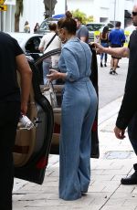 JENNIFER LOPEZ and Alex Rodriguez Out for Lunch in Miami 04/20/2019