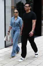JENNIFER LOPEZ and Alex Rodriguez Out for Lunch in Miami 04/20/2019