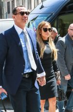 JENNIFER LOPEZ and Alex Rodriguez Out in New York 04/17/2019