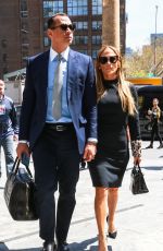 JENNIFER LOPEZ and Alex Rodriguez Out in New York 04/17/2019