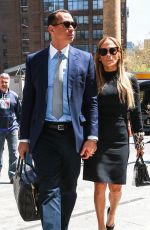 JENNIFER LOPEZ and Alex Rodriguez Out in New York 04/17/2019