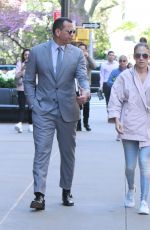 JENNIFER LOPEZ and Alex Rodriguez Out in New York 04/24/2019