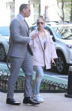 JENNIFER LOPEZ and Alex Rodriguez Out in New York 04/24/2019