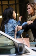 JENNIFER LOPEZ and CONSTANCE WU on the Set of Hustlers in New York 04/01/2019