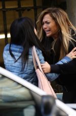 JENNIFER LOPEZ and CONSTANCE WU on the Set of Hustlers in New York 04/01/2019