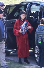 JENNIFER LOPEZ and CONSTANCE WU on the Set of Hustlers in New York 04/02/2019