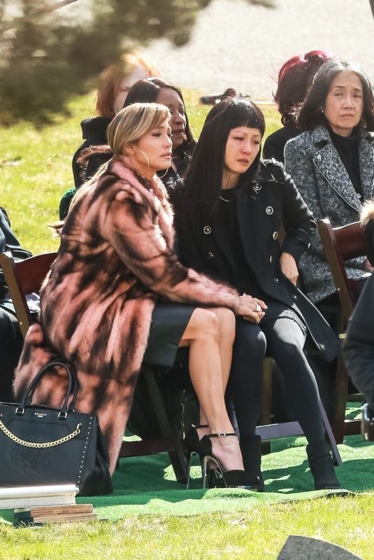 JENNIFER LOPEZ and CONSTANCE WU on the Set of Hustlers in New York 04/02/2019