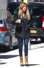 JENNIFER LOPEZ Arrives on the Set of Hustlers in New York 04/01/2019