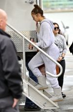 JENNIFER LOPEZ Arrives on the Set of Hustlers in New York 04/15/2019