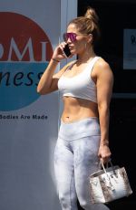JENNIFER LOPEZ at a Gym in Miami 04/19/2019