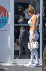 JENNIFER LOPEZ at a Gym in Miami 04/19/2019