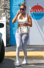 JENNIFER LOPEZ at a Gym in Miami 04/19/2019