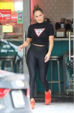 JENNIFER LOPEZ at a Yoga Class in Miami 04/20/2019