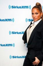 JENNIFER LOPEZ at The Morning Mash Up at SiriusXM Hits 1 Channel 04/03/2019