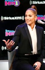JENNIFER LOPEZ at The Morning Mash Up at SiriusXM Hits 1 Channel 04/03/2019