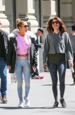 JENNIFER LOPEZ Heading to a Gym in New York 04/16/2019