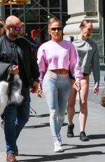 JENNIFER LOPEZ Heading to a Gym in New York 04/16/2019