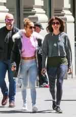 JENNIFER LOPEZ Heading to a Gym in New York 04/16/2019