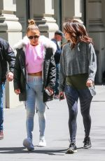 JENNIFER LOPEZ Heading to a Gym in New York 04/16/2019