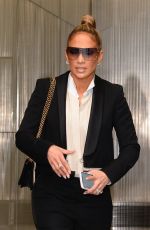 JENNIFER LOPEZ Leaves SiriusXM Studio in New York 04/03/2019