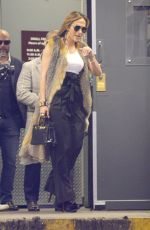 JENNIFER LOPEZ Leaves Z100 Studios in New York 04/09/2019
