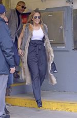 JENNIFER LOPEZ Leaves Z100 Studios in New York 04/09/2019